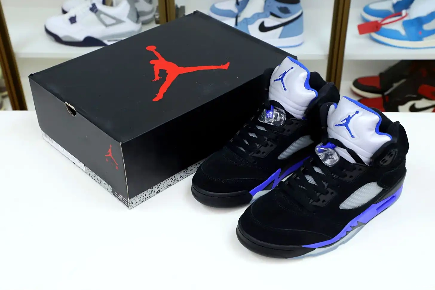 RETRO AIR BLUE' JORDAN Kimikick 5 AIR 'RACER JORDAN 0824